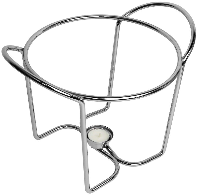 Galashield 4 Quart Soup Warmer | Soup Tureen for Parties Buffet, Stainless Steel Soup Chafer with Glass Serving Dish and Ladle - Image 3